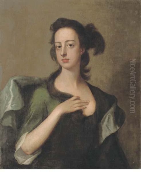 Portrait Of Margaret Cavendish Bentinck Oil Painting by Michael Dahl