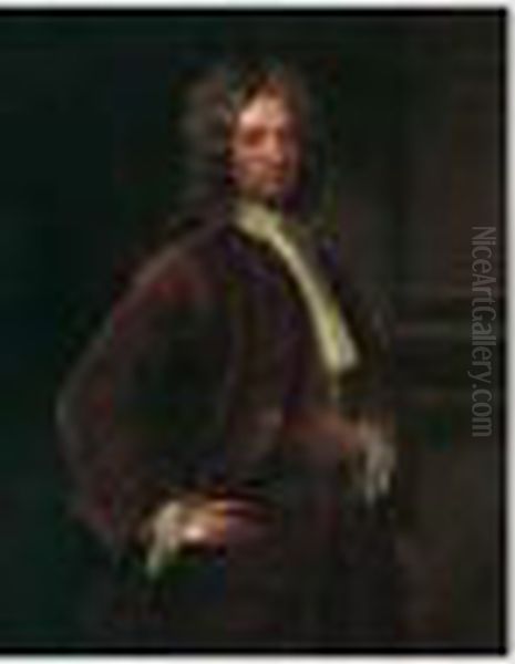 Portrait Of Joseph Musgrave (d.1757) Oil Painting by Michael Dahl