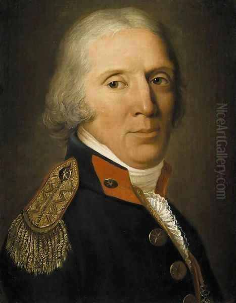 Portrait of Onofrio Boni c. 1801 Oil Painting by Gaspare Landi