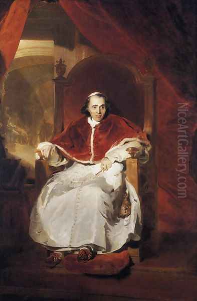 Pope Pius VII 1819 Oil Painting by Sir Thomas Lawrence