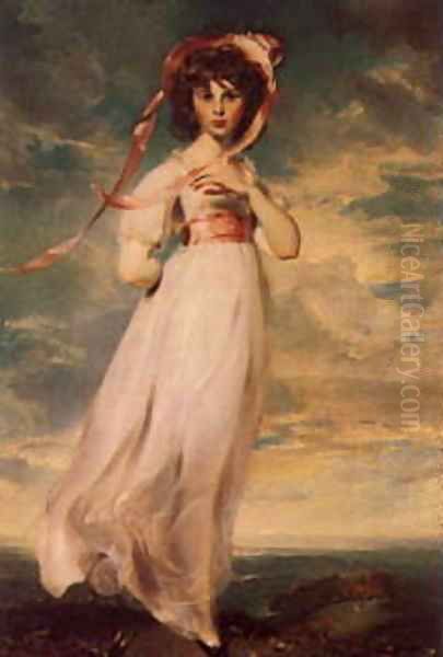 Pinkie (Sarah Barrett Moulton) Oil Painting by Sir Thomas Lawrence