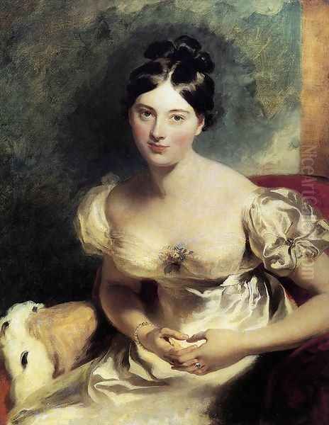 Margaret, Countess of Blessington 1822 Oil Painting by Sir Thomas Lawrence