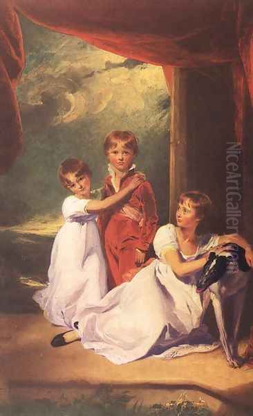 The Fluyder Children 1805 Oil Painting by Sir Thomas Lawrence