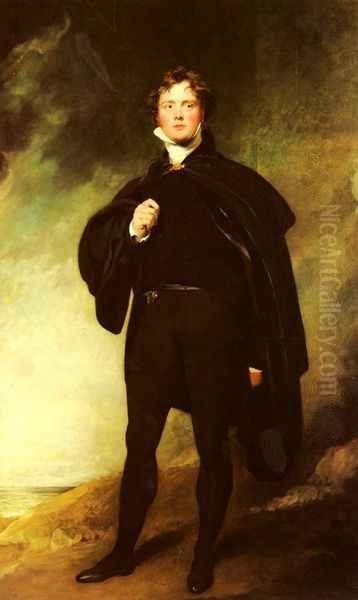 Portrait Of George Nugent Grenville, Lord Nugent Oil Painting by Sir Thomas Lawrence