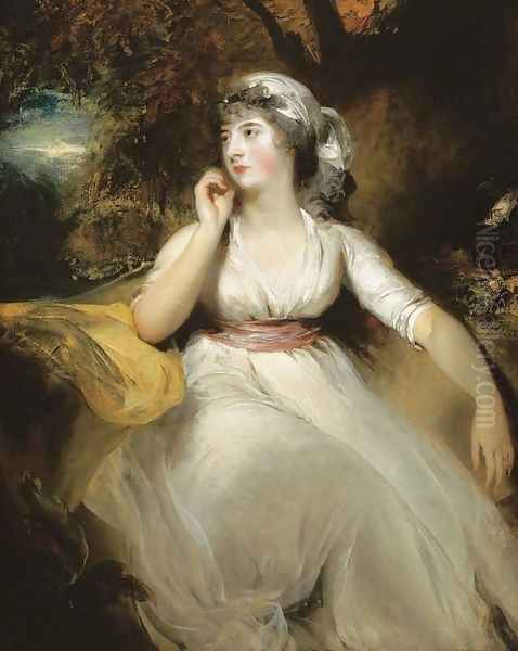 Portrait of Miss Selina Peckwell, Mrs Grote (1775-1845) Oil Painting by Sir Thomas Lawrence