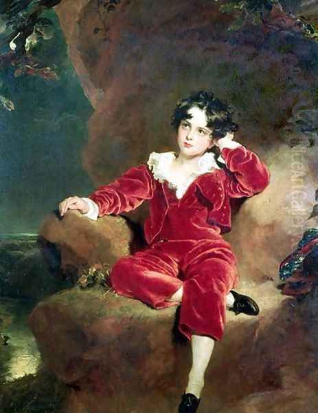 Master Charles William Lambton Oil Painting by Sir Thomas Lawrence