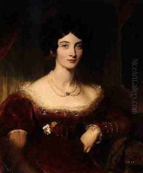 Anna Frances Bankes Lady Falmouth 1789-1864 Oil Painting by Sir Thomas Lawrence