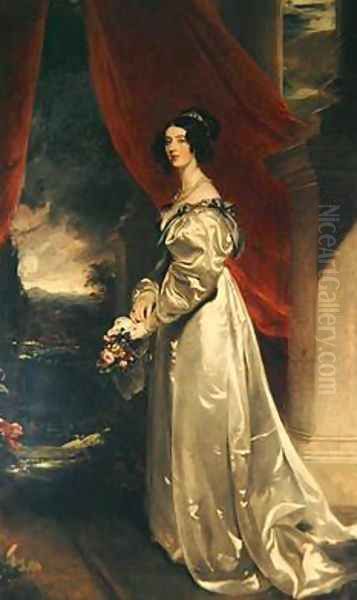 Caroline 5th Duchess of Richmond Oil Painting by Sir Thomas Lawrence