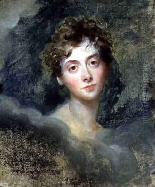 Portrait of Lady Caroline Lamb 1785-1828 Oil Painting by Sir Thomas Lawrence