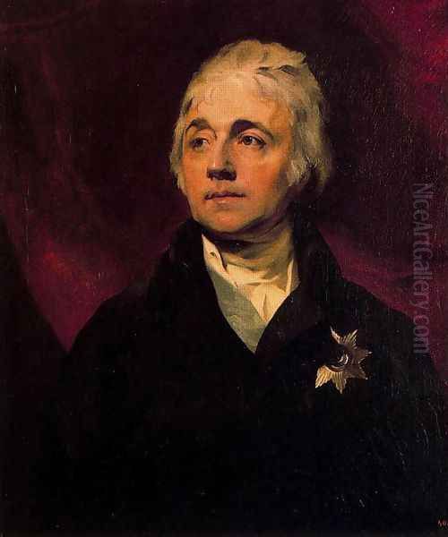 Count S. R. Vorontsov Oil Painting by Sir Thomas Lawrence