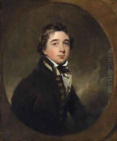 Portrait of Midshipman Michael Daintry Oil Painting by Sir Thomas Lawrence