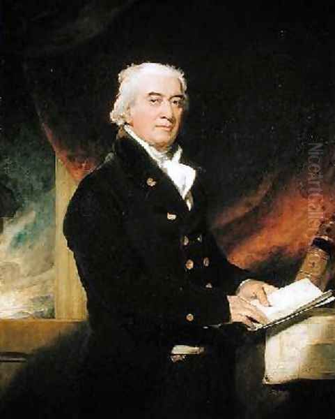 Captain Joseph Cotton 1745-1825 Oil Painting by Sir Thomas Lawrence