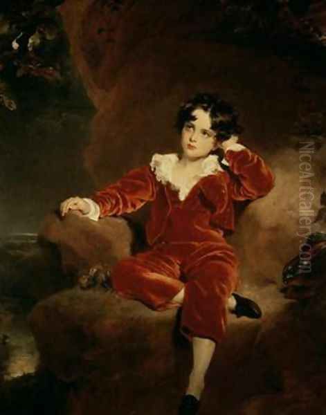 Master Charles William Lambton 2 Oil Painting by Sir Thomas Lawrence