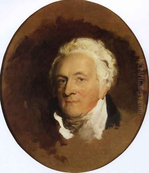 Portrait of Henry Bathurst, 3rd Earl Bathurst (1762 - 1834) Oil Painting by Sir Thomas Lawrence