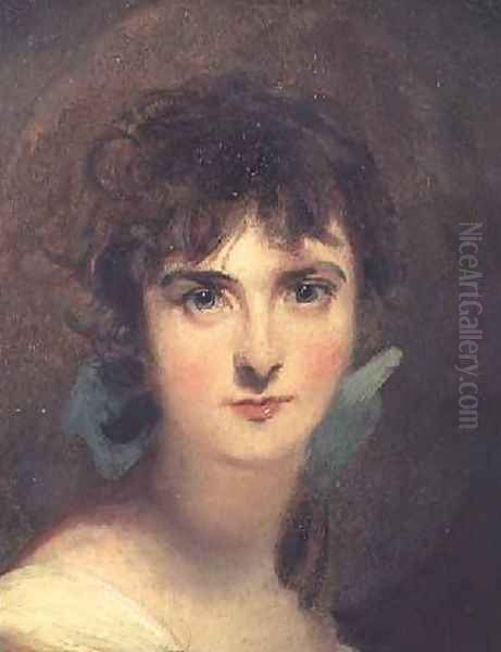 Portrait of Sally Siddons 1775-1803 Oil Painting by Sir Thomas Lawrence