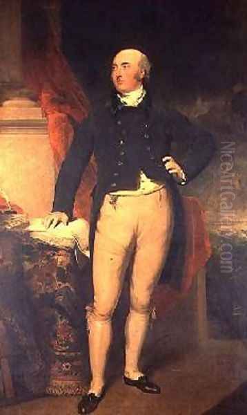 Portrait of Thomas William Coke 1752-1842 Oil Painting by Sir Thomas Lawrence