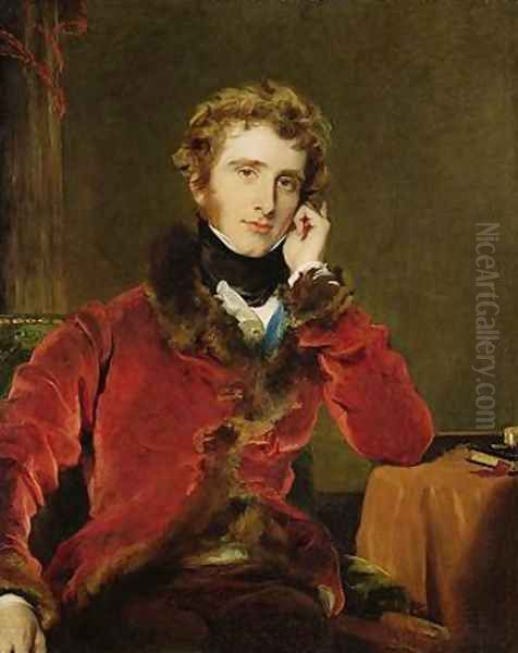 George James Welbore Agar-Ellis Oil Painting by Sir Thomas Lawrence