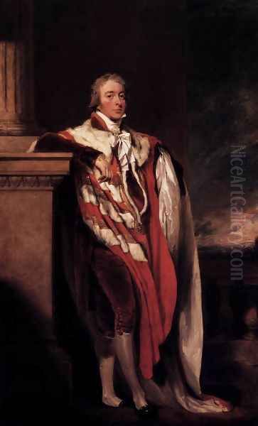 John Fane, Tenth Count of Westmorland Oil Painting by Sir Thomas Lawrence