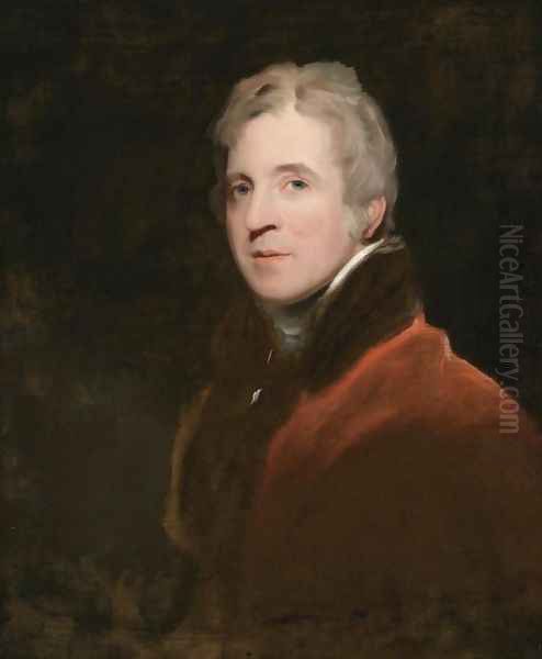 Portrait of Sir George Howland Beaumont, 7th Bt. (1753-1827) Oil Painting by Sir Thomas Lawrence