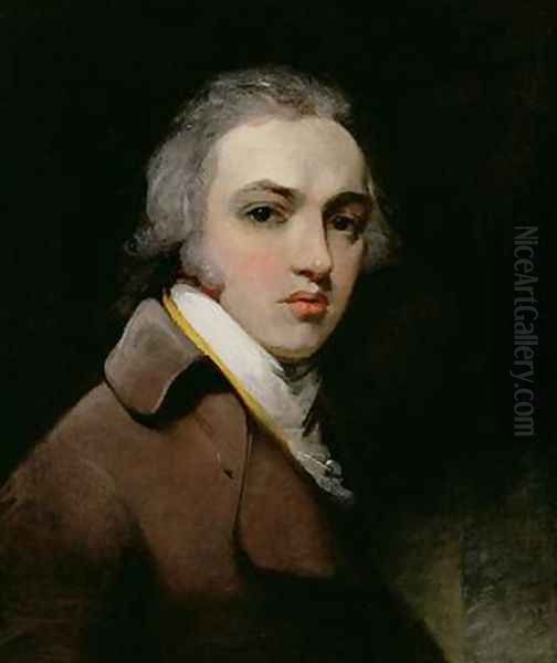 Self Portrait as a Young Man Oil Painting by Sir Thomas Lawrence