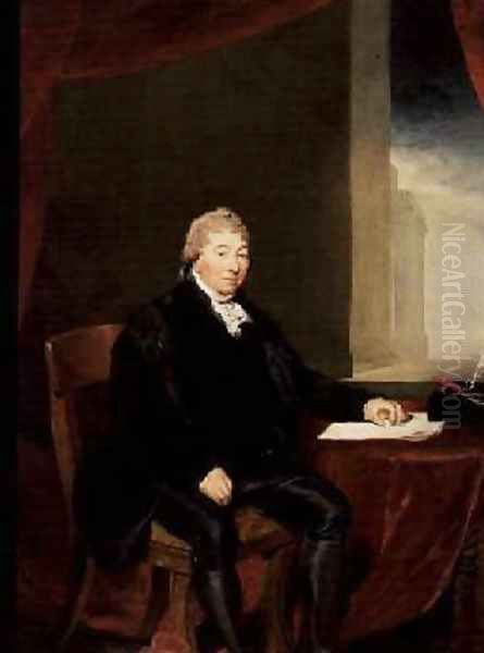 Portrait of Sir Robert Wigram Oil Painting by Sir Thomas Lawrence