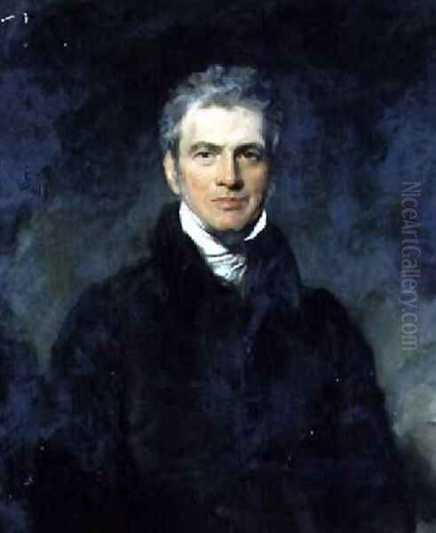 Portrait of Sir Harford Jones Brydges Oil Painting by Sir Thomas Lawrence