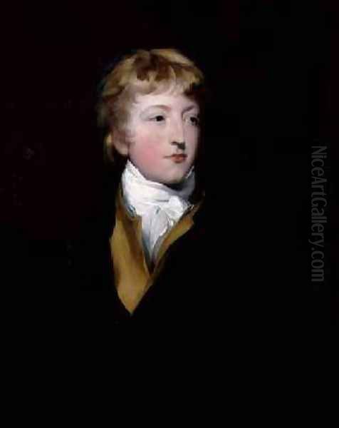 Portrait of Hastings Impey 1782-1805 Oil Painting by Sir Thomas Lawrence