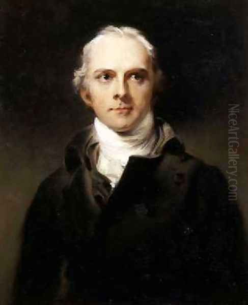 Samuel Lysons 1763-1819 Oil Painting by Sir Thomas Lawrence