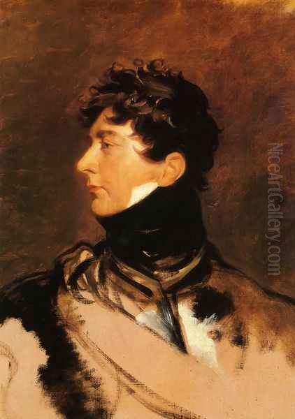 George IV of the United Kingdom as the Prince Regent Oil Painting by Sir Thomas Lawrence