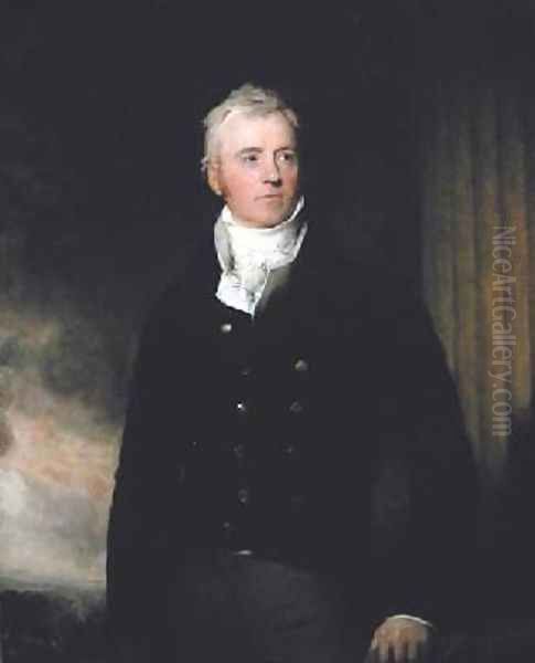 Portrait of William Robertson of Chilcote Oil Painting by Sir Thomas Lawrence