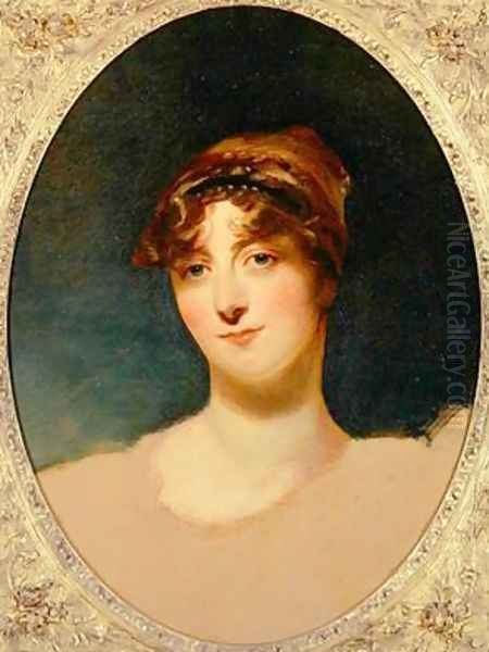 Viscountess Caroline Sydney Oil Painting by Sir Thomas Lawrence