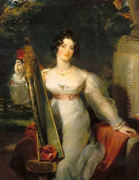 Portrait of Lady Elizabeth Conyngham Oil Painting by Sir Thomas Lawrence