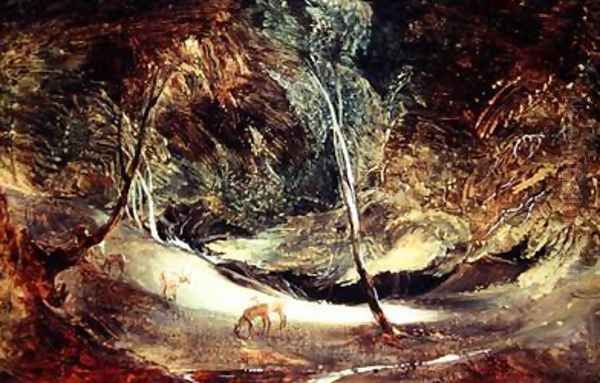 Study from Nature The Source of the Manifold Ilam Park Oil Painting by Sir Thomas Lawrence