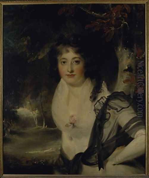 Portrait of Lady Charlotte Bentinck Oil Painting by Sir Thomas Lawrence