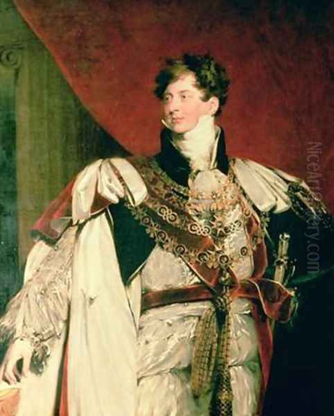 George IV 1762-1830 2 Oil Painting by Sir Thomas Lawrence