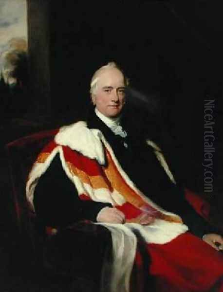 Sir Nicholas Vansittart 1766-1851 Oil Painting by Sir Thomas Lawrence