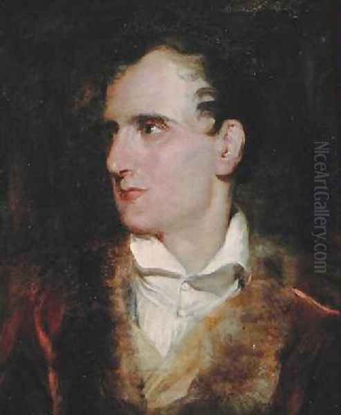 Portrait of Antonio Canova 1757-1822 Oil Painting by Sir Thomas Lawrence