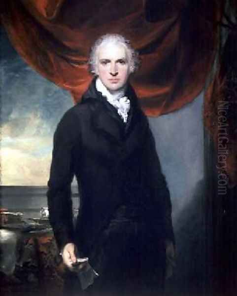 Sir Samuel Shepherd 1760-1840 Oil Painting by Sir Thomas Lawrence