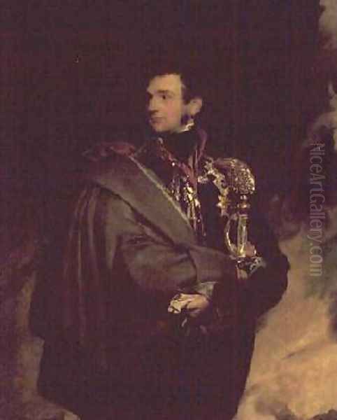 Portrait of Mikhail Semyonovich Count Vorontsov 1782-1856 Oil Painting by Sir Thomas Lawrence