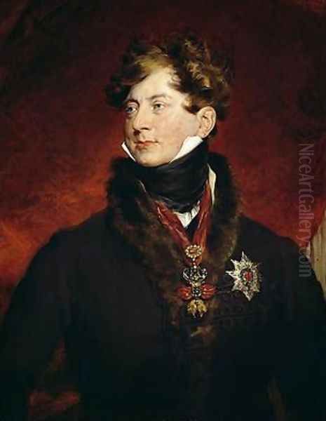 George IV 1762-1830 Oil Painting by Sir Thomas Lawrence