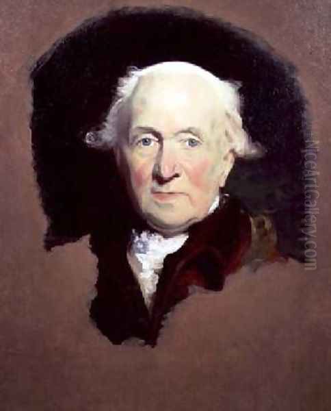 Study of John Julius Angerstein 1735-1823 Oil Painting by Sir Thomas Lawrence