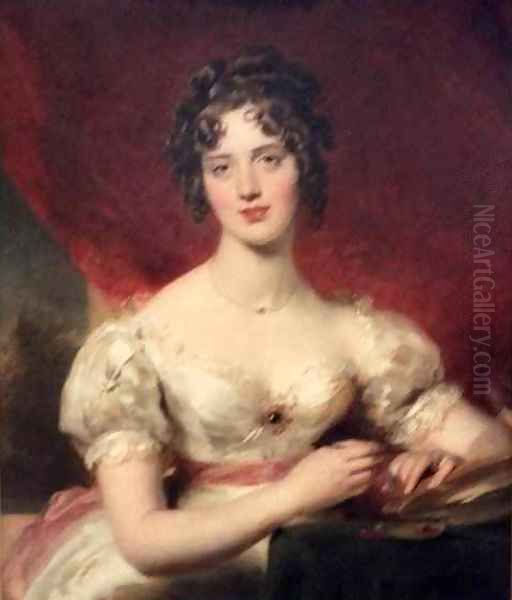 Mrs Frederick H Hemming Oil Painting by Sir Thomas Lawrence