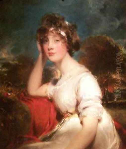 Lady Jane Long Oil Painting by Sir Thomas Lawrence