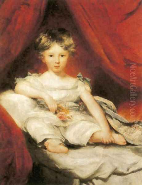 Portrait of Master Ainslie Oil Painting by Sir Thomas Lawrence