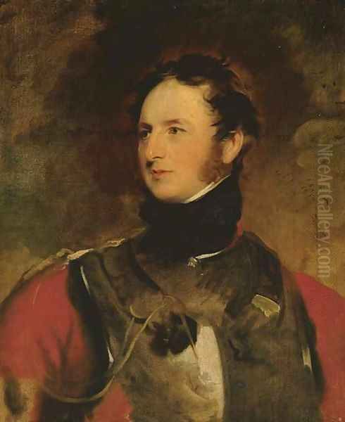 Portrait of Charles William Stewart, Third Marquess of Londonderry, K.G., K.B., M.P. (1778-1854) Oil Painting by Sir Thomas Lawrence