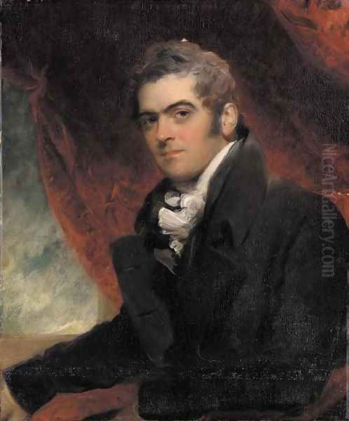 Portrait of William Dacres Adam Oil Painting by Sir Thomas Lawrence