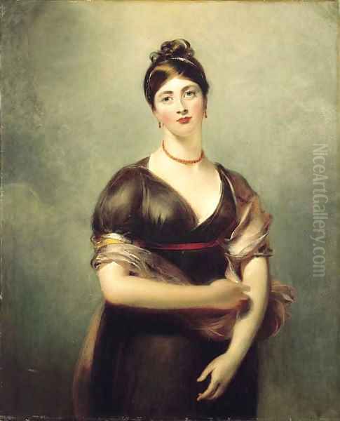 Portrait of Elizabeth Jennings, later Mrs William Lock Oil Painting by Sir Thomas Lawrence