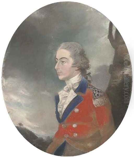 Portrait of Lieutenant Robert Morris Oil Painting by Sir Thomas Lawrence