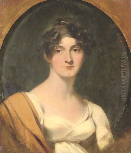 Portrait of Mrs Jordan Oil Painting by Sir Thomas Lawrence