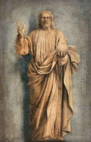 Christ The Judge Oil Painting by Laurent De La Hire